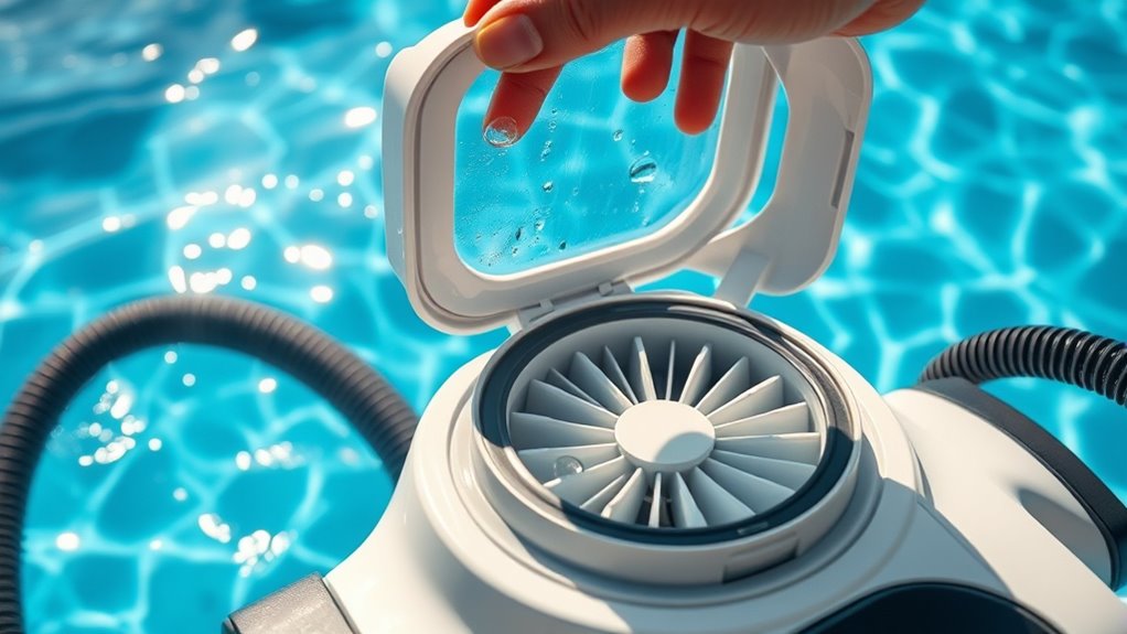 maintain clean filter hoses