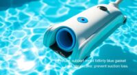 maintain proper pool seal
