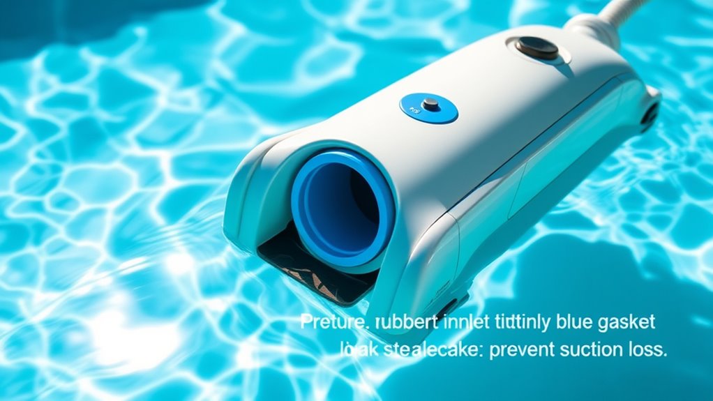 maintain proper pool seal