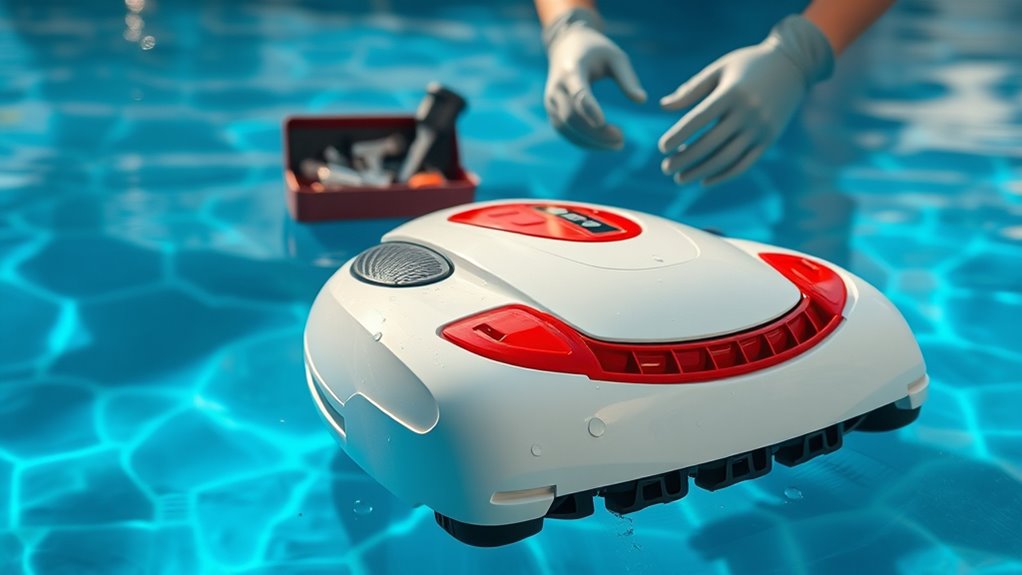 maintain your pool cleaner