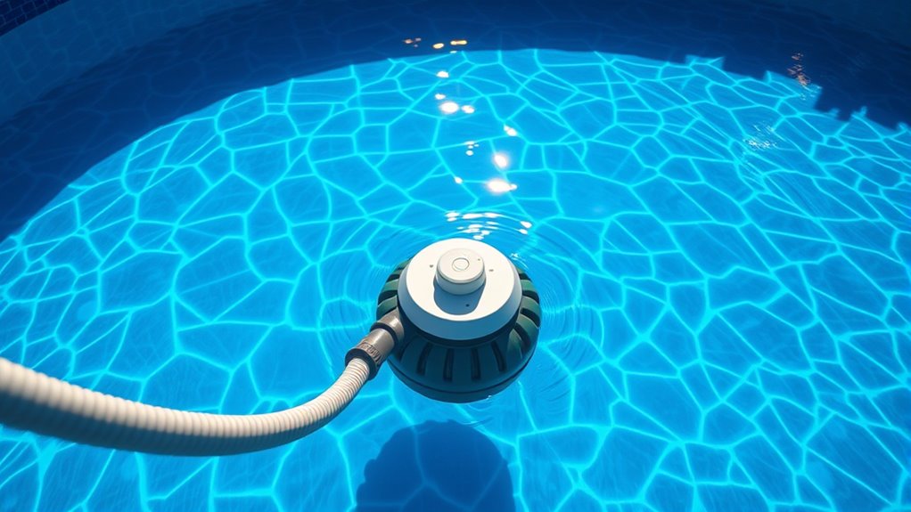 optimal pressure cleaner placement