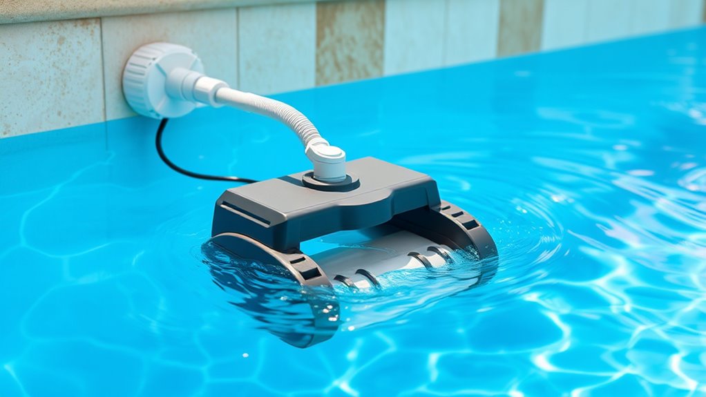 pool cleaner power connections