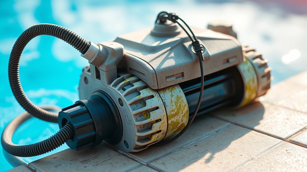 pool cleaner replacement signals