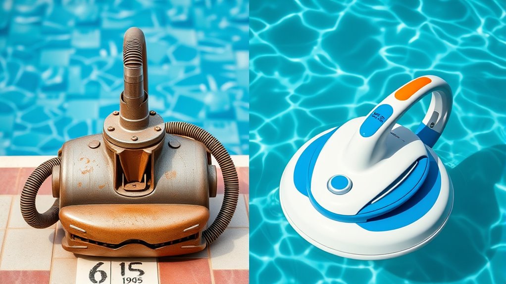 pool cleaner technology evolution