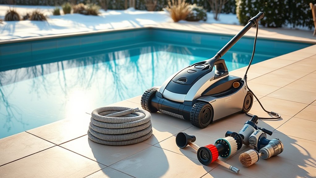 pool cleaner winterization checklist