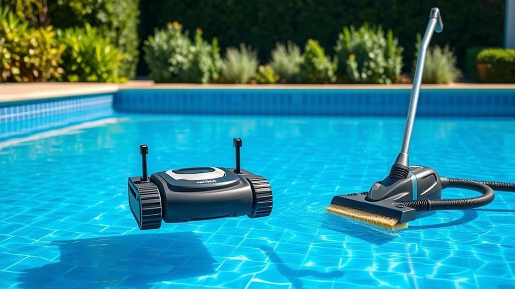 pool cleaning options comparison