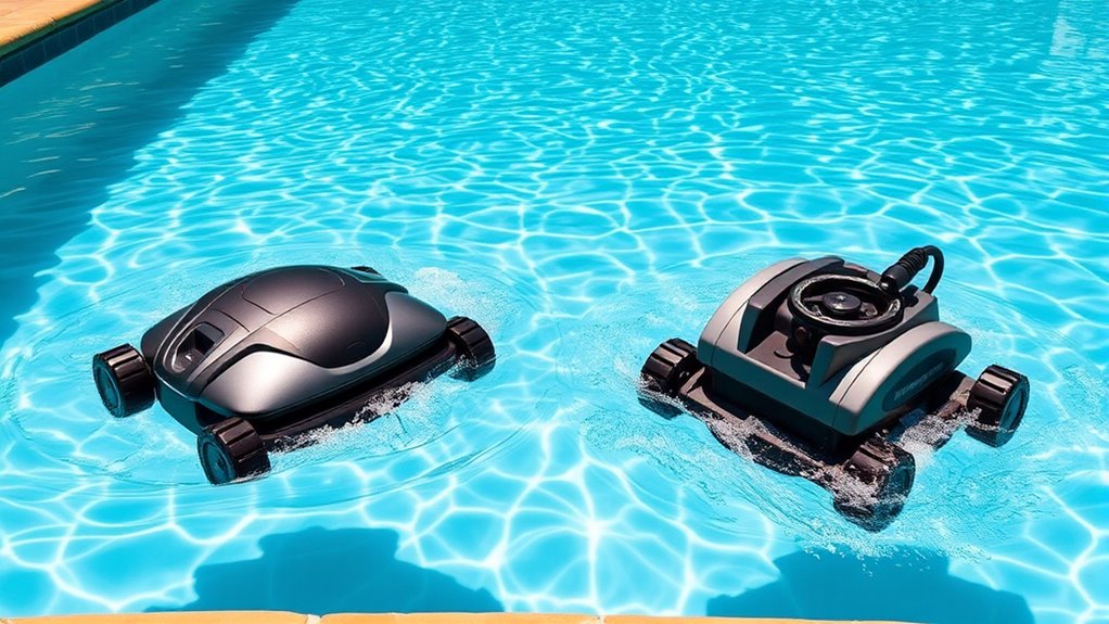 pressure pool cleaner efficiency