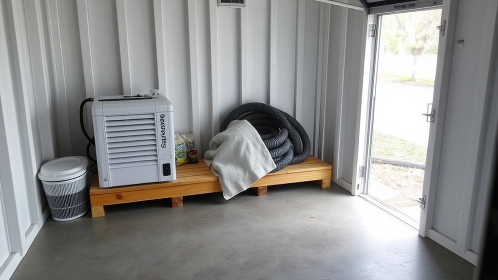 proper storage and conditions