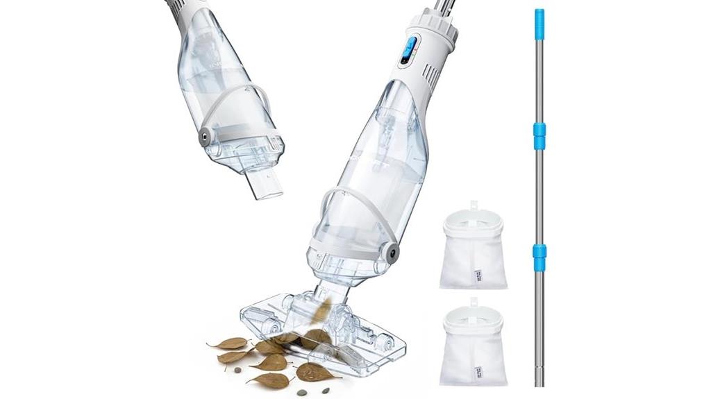 rechargeable handheld pool vacuum