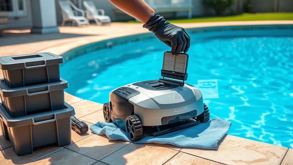 regular cleaning and inspections