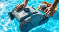regular robotic pool cleaning