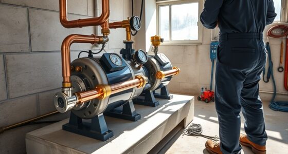 regularly service booster pump