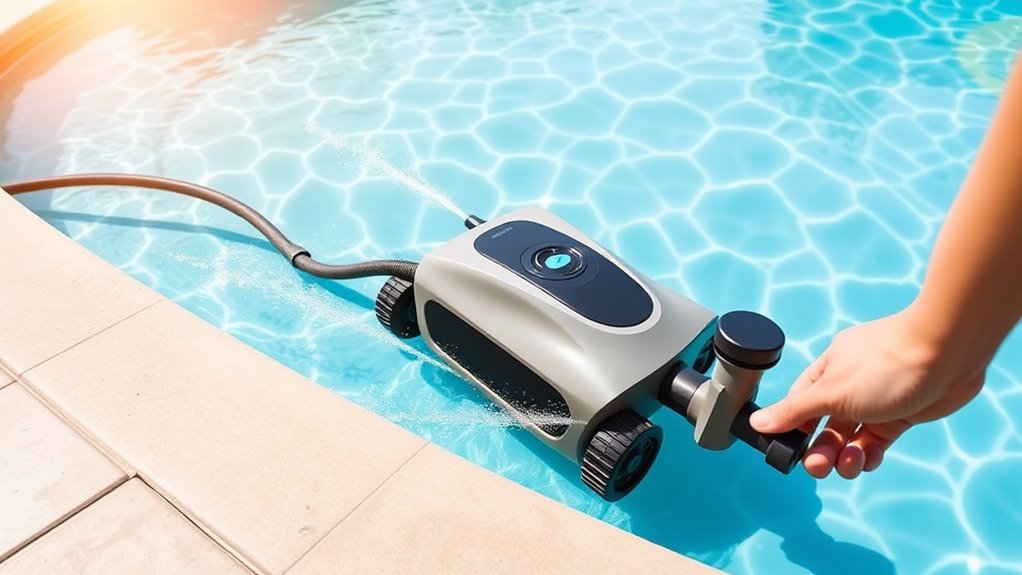 reliable easy maintenance pool cleaning