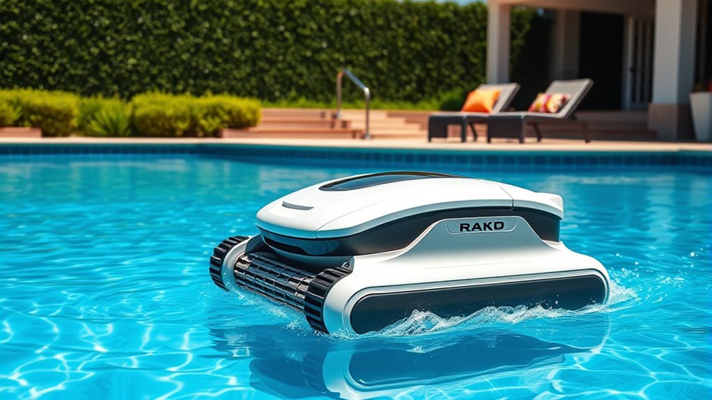 robotic pool cleaner evolution