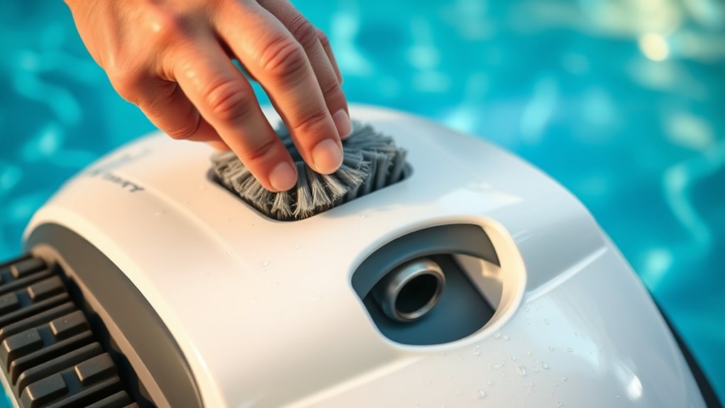 robotic pool cleaner maintenance