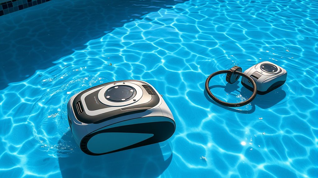 robotic pool cleaners emerging