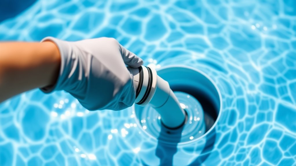 secure hose connection tight