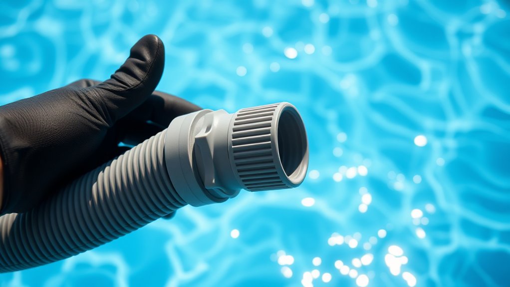 secure hose connections properly