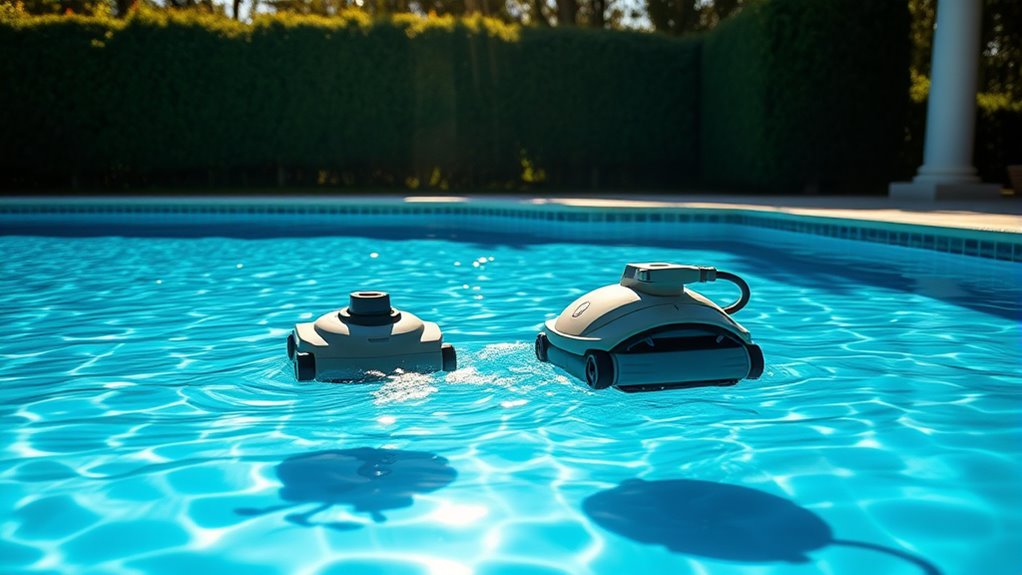 silent pool cleaner options