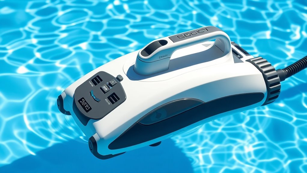 simple intuitive pool cleaner