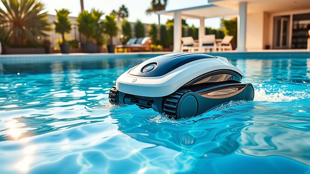 smart automated pool cleaning
