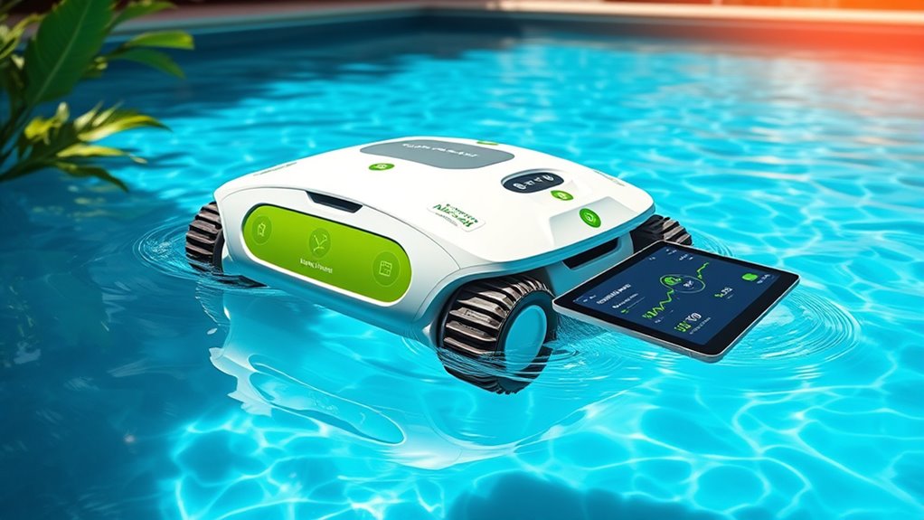 smart pool cleaning control