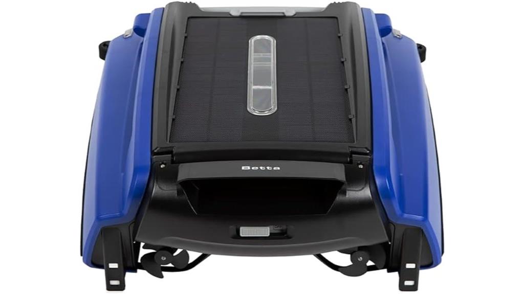 solar powered robotic pool skimmer