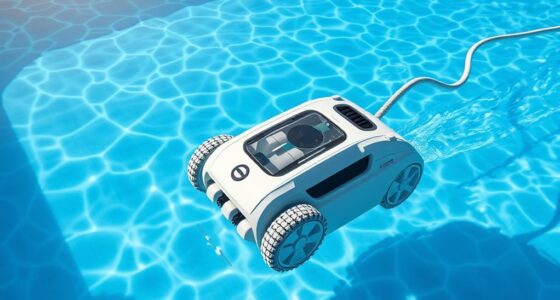 suction powered pool cleaning