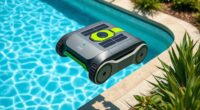 sustainable robotic pool cleaning