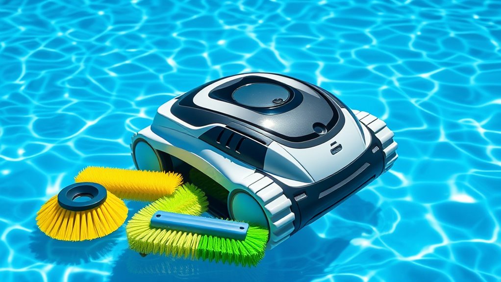 top robotic pool brush replacements