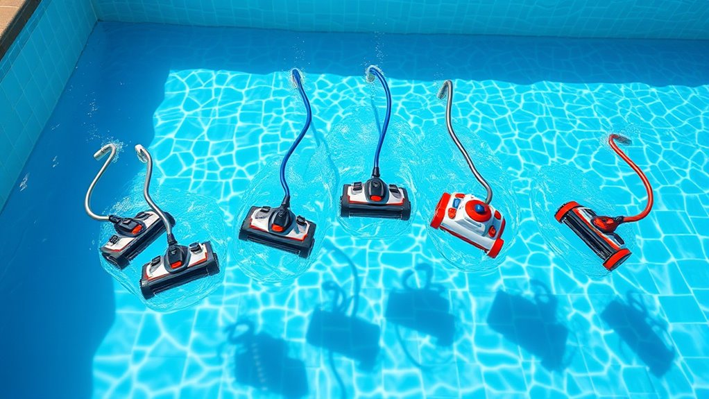 top suction pool cleaners