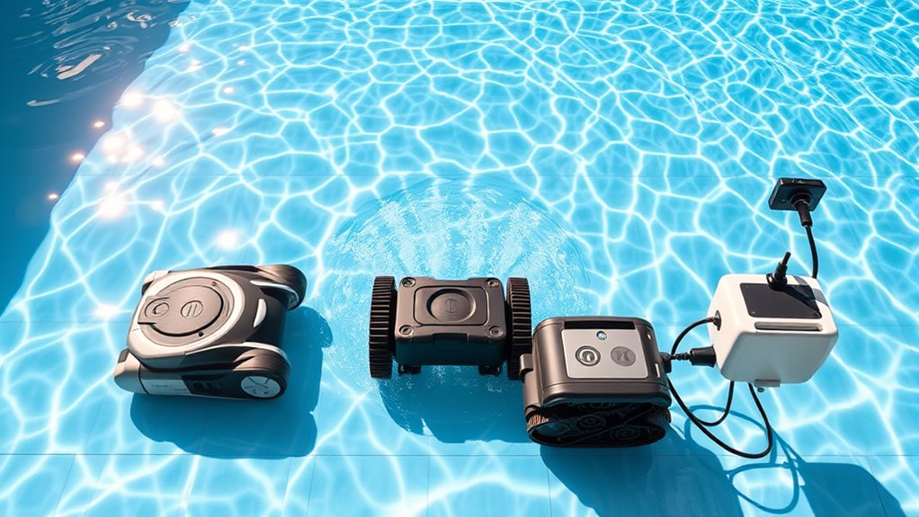 types of pool cleaners