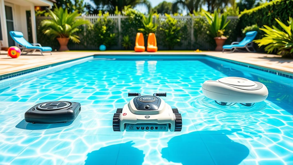 types of pool cleaners