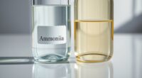 ammonia versus alcohol comparison