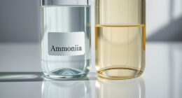 ammonia versus alcohol comparison