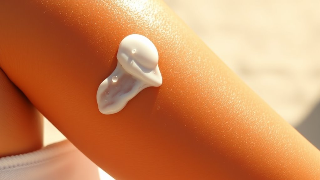 apply enough sunscreen regularly