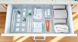 bathroom drawer organization solutions