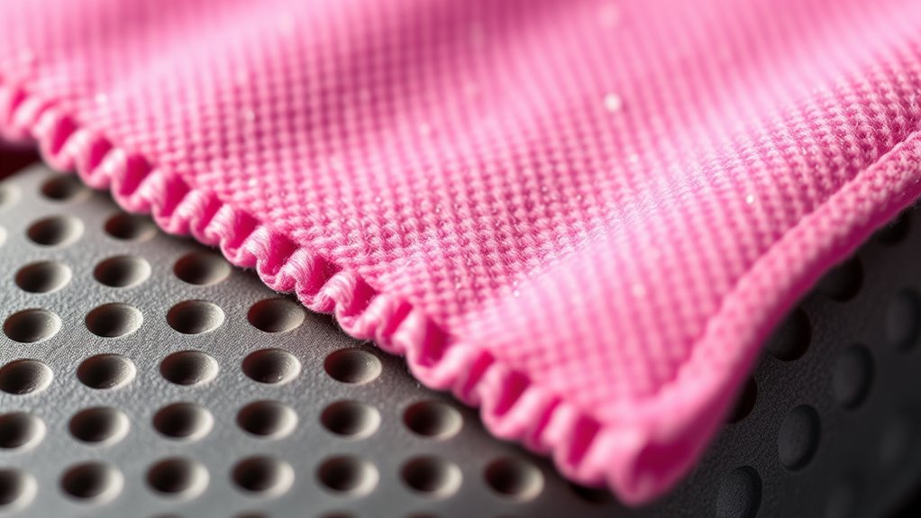 caring for microfiber grip