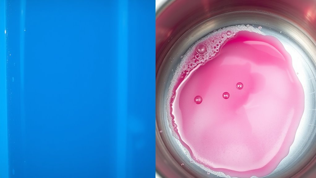 choose acid or alkaline cleaners