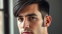 choose face shape matching sideburns