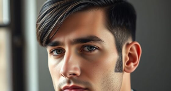 choose face shape matching sideburns