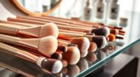 clean brushes for healthy skin