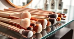 clean brushes for healthy skin