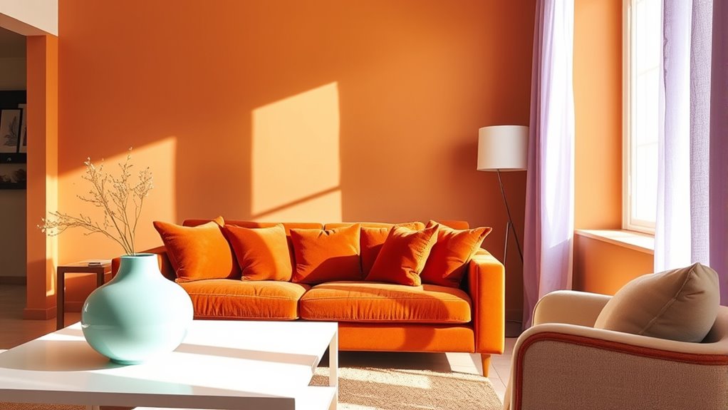 colors influence room ambiance