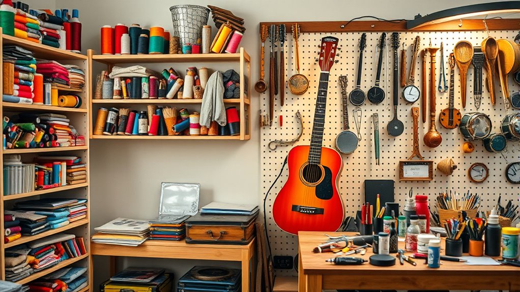 creative spaces for hobbies