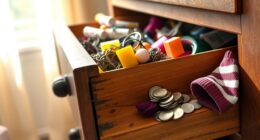 daily single drawer decluttering
