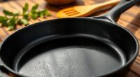 easy cast iron care
