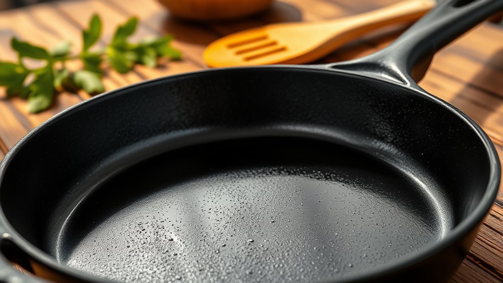 easy cast iron care