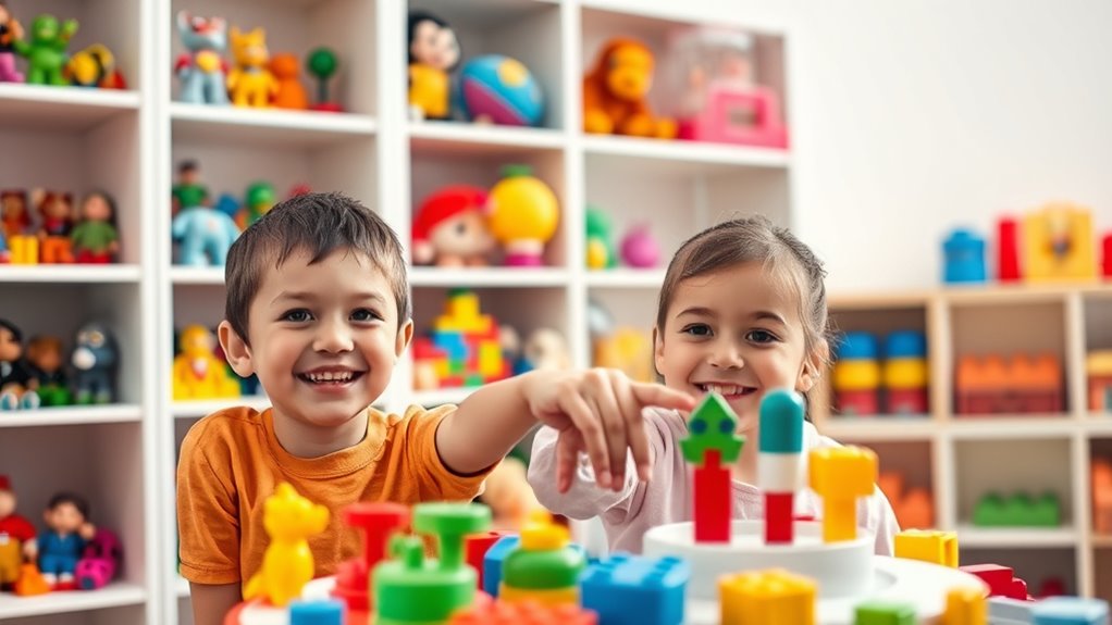 engaging toy rotation system