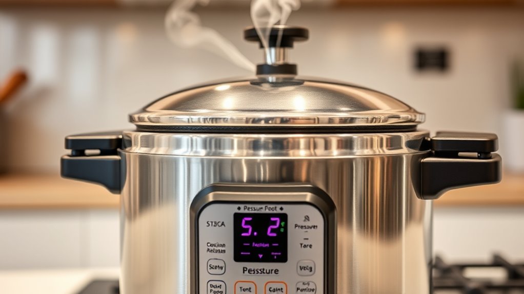 ensure safe pressure cooking